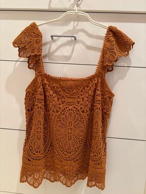 Sezane Edith blouse size 36 NWT